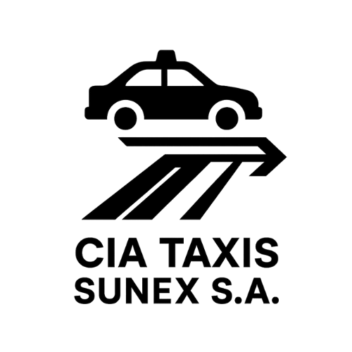 Logo Cia Taxis Sunex S.A. Negro